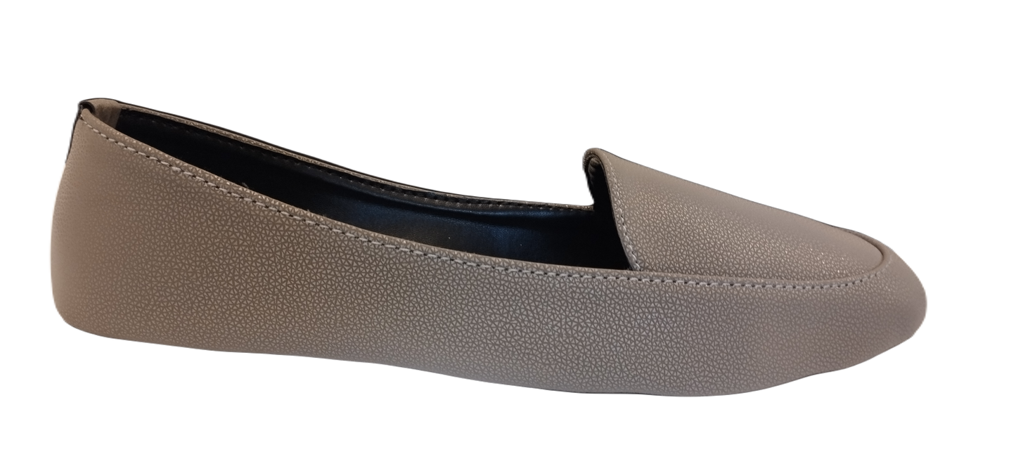 Women's Grey Loafers | Round Grey Loafers | Larige